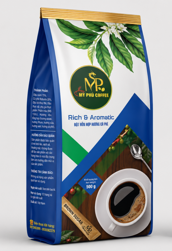 Cafe Mỹ Phú Lucky Mix ( Sánh Đậm )
